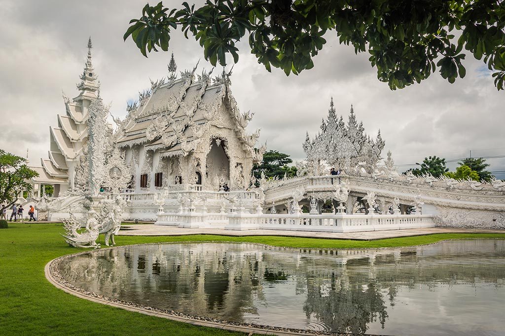 Templo Blanco en Chiang Rai